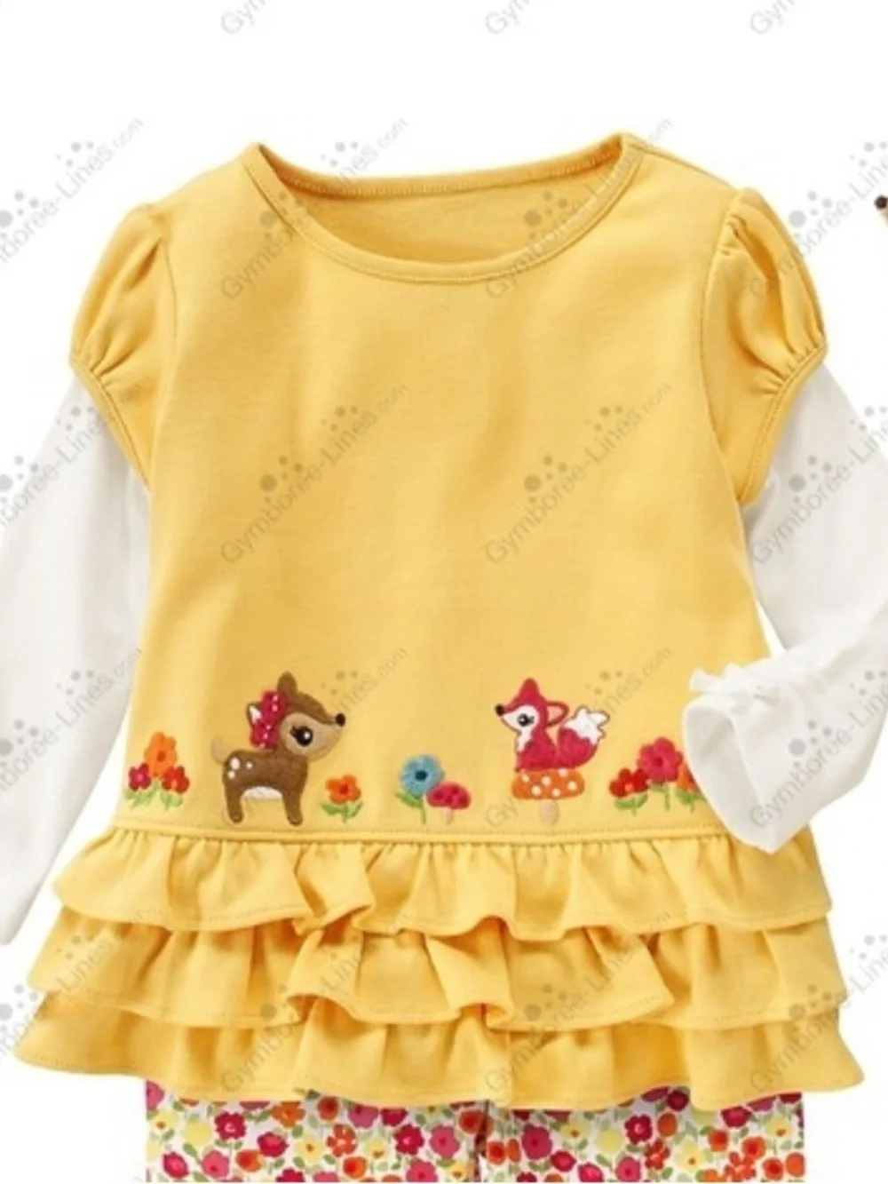 Gymboree Vintage Woodland Friends Fall Top Size 18-24 months